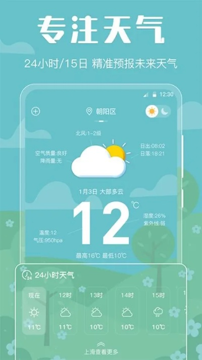 免费下载天气预报2024年最新版，让每一次出行都胸有成竹