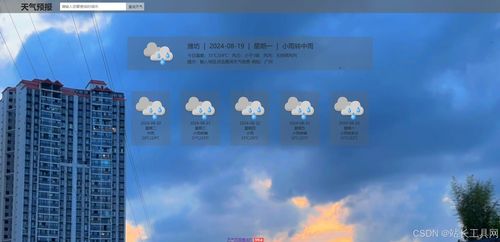 城市天气预报,一场看不见的城市呼吸与我们的日常 城市天气预报,一场看不见的城市呼吸与我们的日常