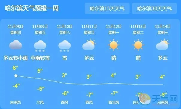 哈尔滨天气预报查询，冰城出行与生活必备指南